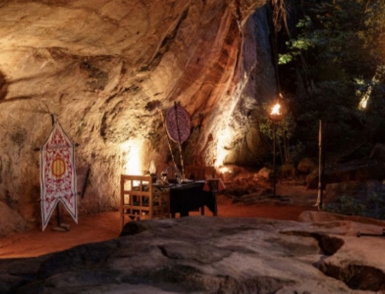 A Journey into Culinary Timelessness: The Cave Dinner Experience at Heritance Kandalama