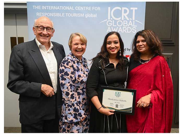 Heritance Kandalama Awarded Silver at the 2025 ICRT Global Responsible Tourism Awards