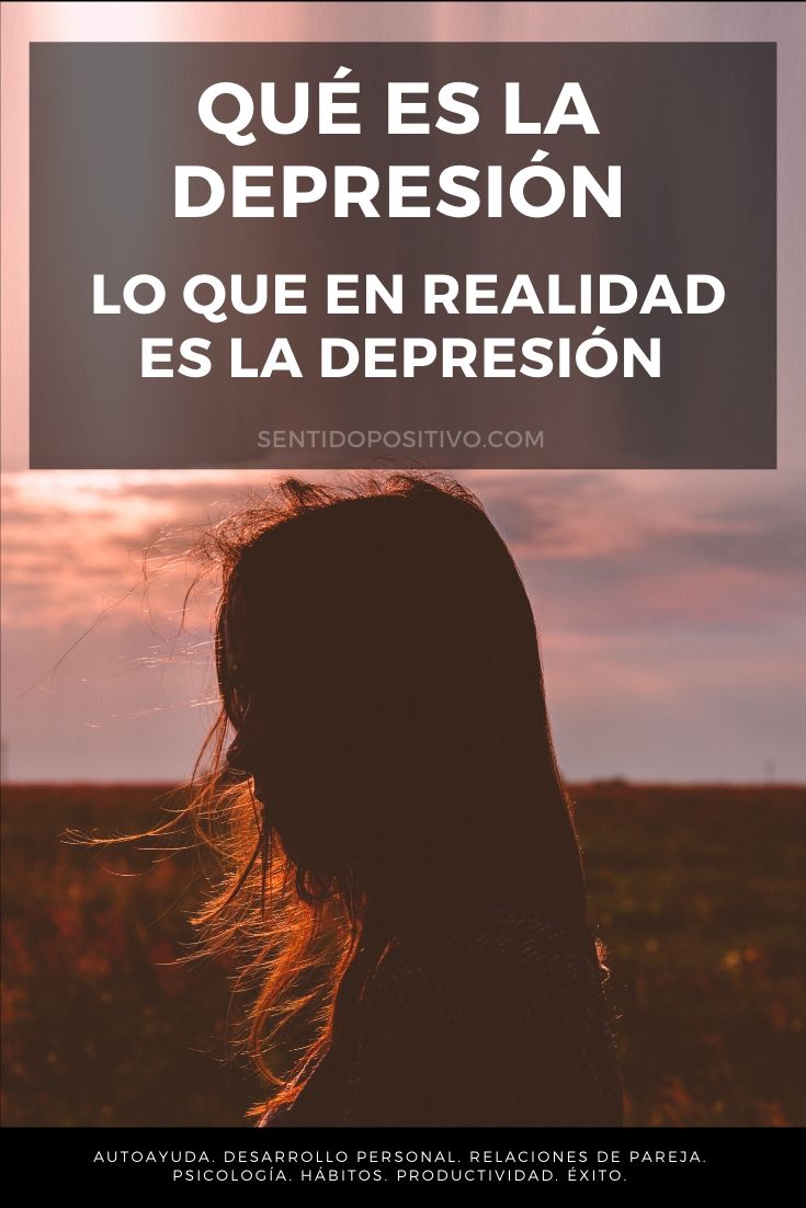 Qué es la depresión: lo que en realidad es la depresión, porque es más que 'estar triste'